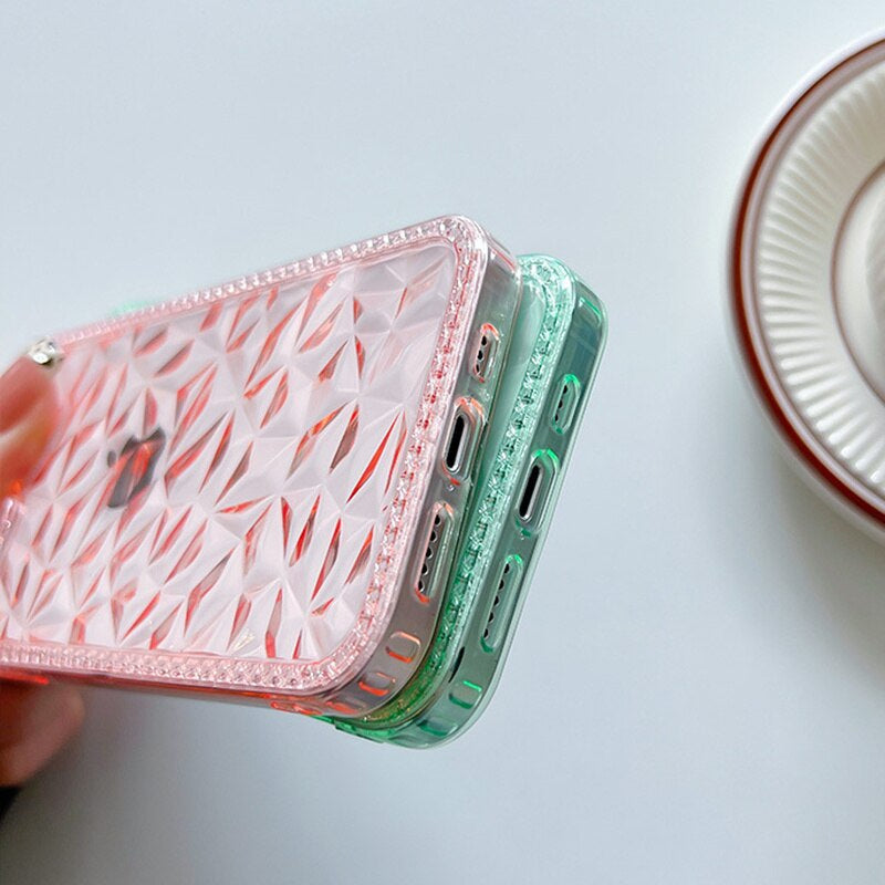 Transparent Geometric Stylish 3D Look iPhone Cases - Image 4