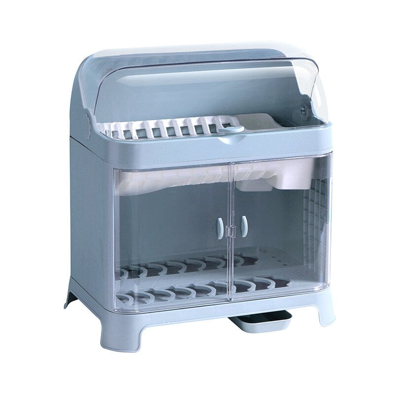 Dustproof Dish Organizer Drying Rack - Image 5