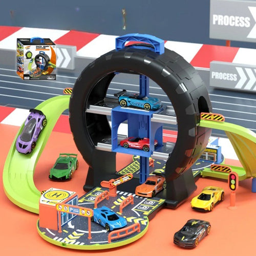 Interactive Mini Racers Car Toy Set - Image 0