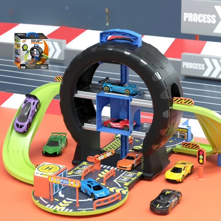 Interactive Mini Racers Car Toy Set - Image 0