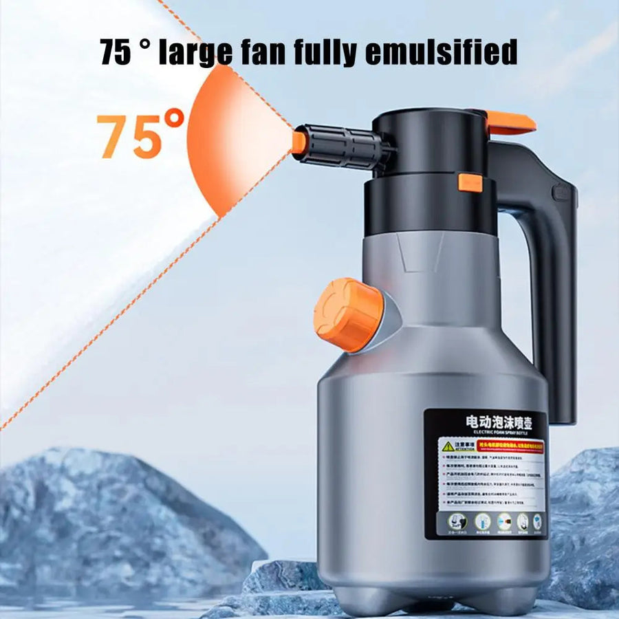 Motorized Cleaning Electric Car Foam Sprayer - Image 1