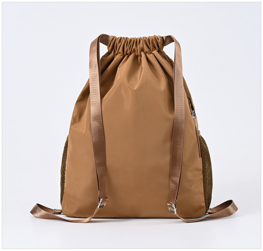 Ultra Soft Drawstring Foldable Backpack - Image 2