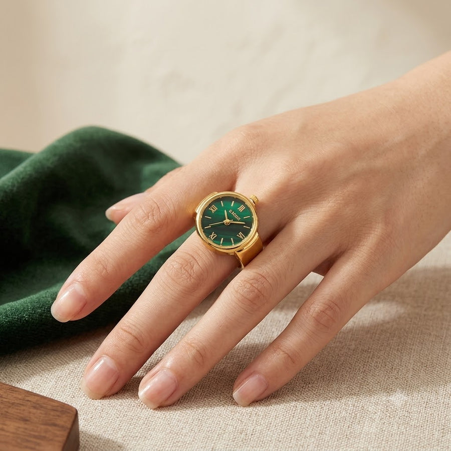Tiny Tick Everyday Finger Ring Watch