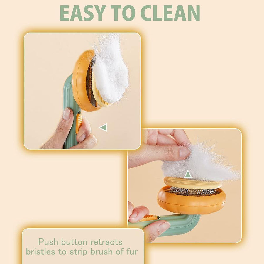 Pet Self Cleaning Hair Brush - Image 3