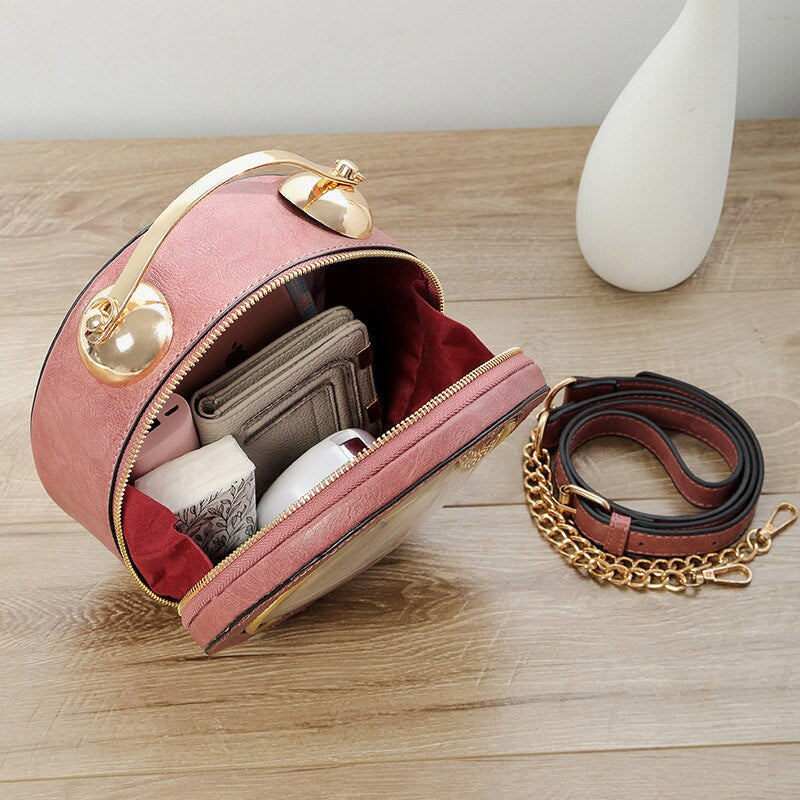 Vintage Time Creative Clock Crossbody Bag - Image 1