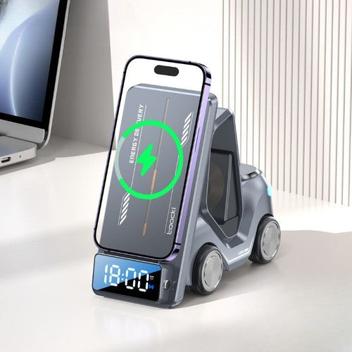 5in1 Multi-Device Forklift Wireless Charging Station - Image 0