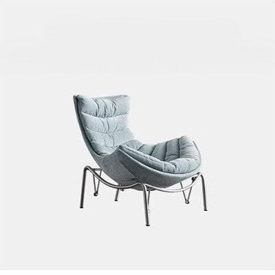 Relax Wave Casual Single Nordic Rocking Chair - Image 5