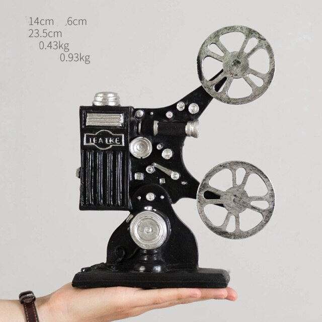 Vintage Style Old-fashioned Artificial Film Player Telephone Camera Projector - Image 12