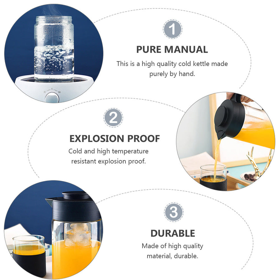 Brew Easy Cold Drink Maker Glass Bottle - Image 7