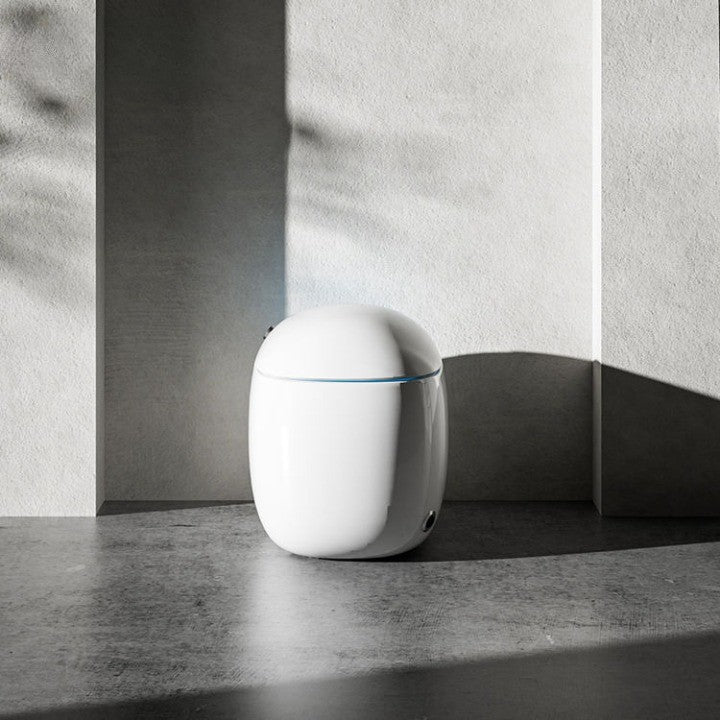 Ultra Sleek Smart Heated Seat Egg-Shaped Hygiene Toilet - Image 3