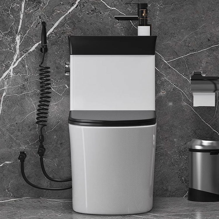 Japanese Style Space-Saving Integrated Sink Toilet - Image 7