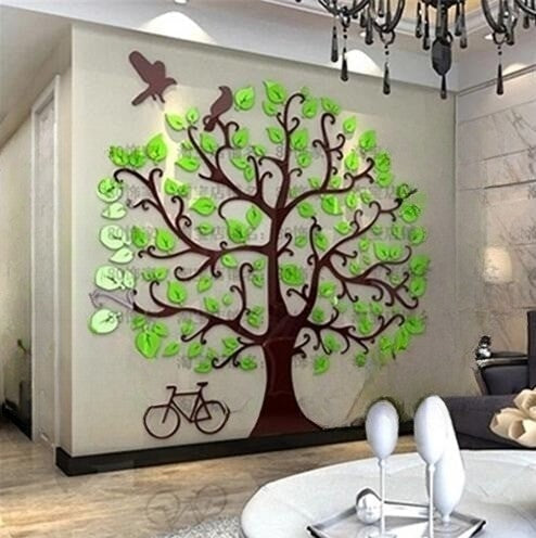 Modern Home 3d Three-Dimensional Tree Wall Stickers - Image 4