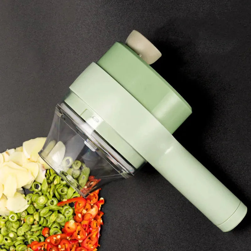 2in1 Portable Vegetable Slicer Blender - Image 2