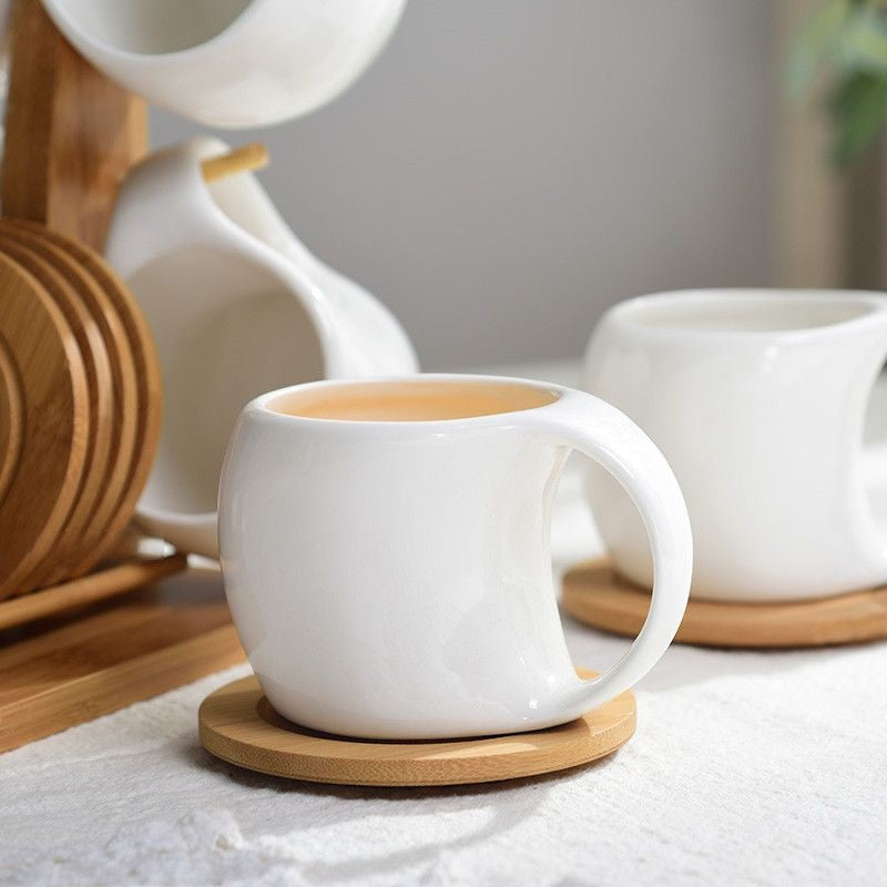 Simple Harmony Ceramic Tea Pot Set - Image 1