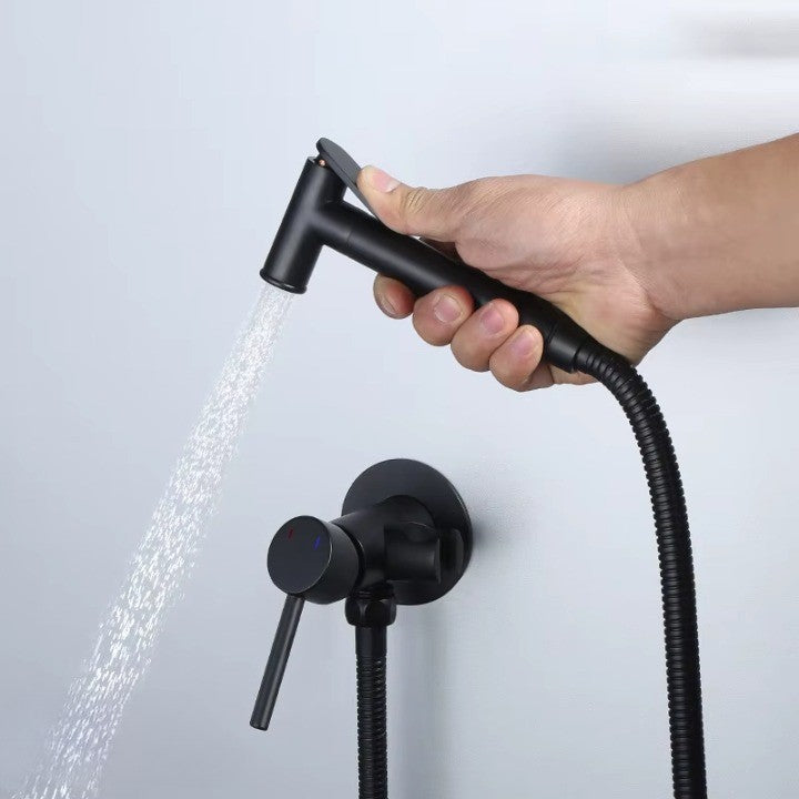 Always Clean Wall Mounted Bidet Spray Faucet Set - Image 1