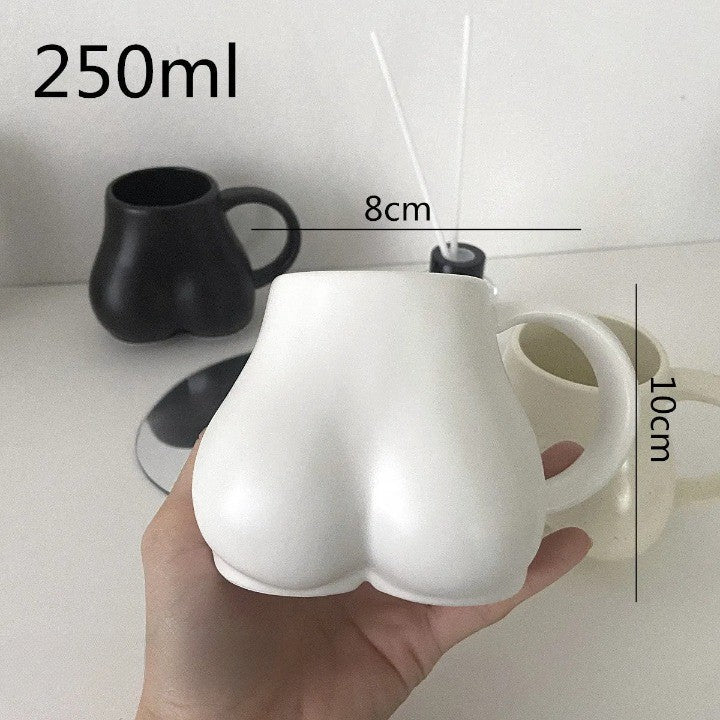 Cute Butt Ceramic Mug - Image 5