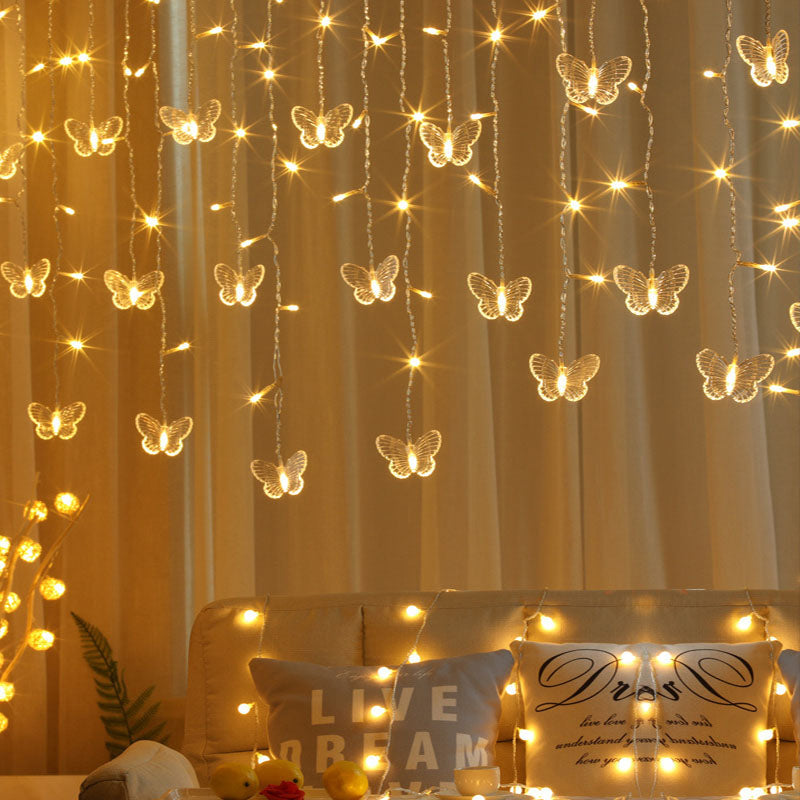 Butterfly LED Curtain Lights - Image 1