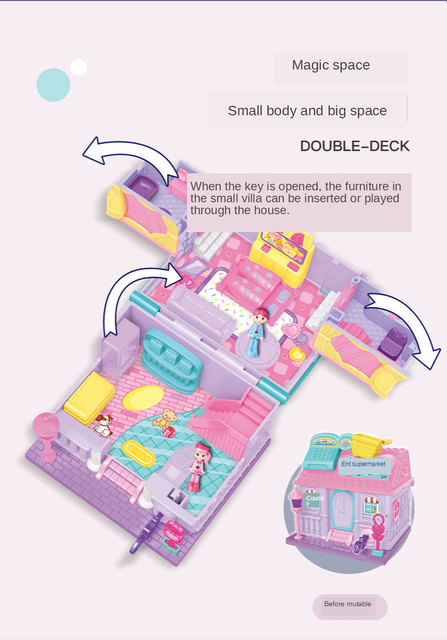 Mini City Magic Cabin Kids Toy - Image 4