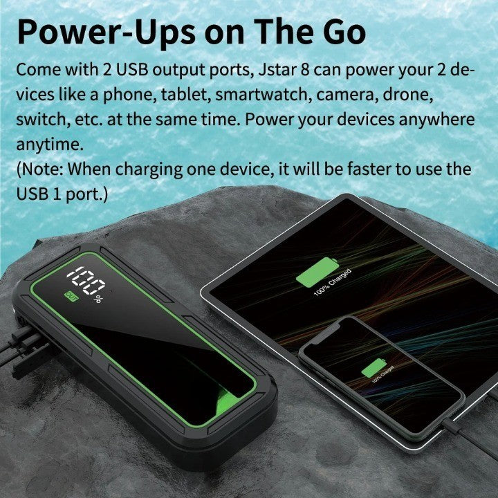 Instant Start High-Efficiency Car Jump Starter - Image 5