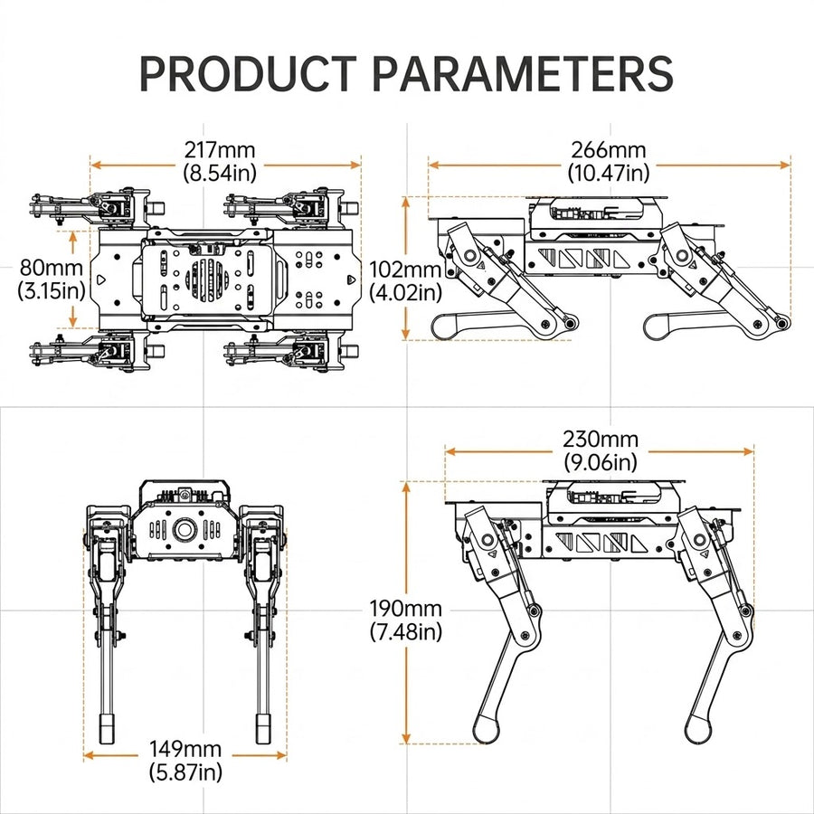 Alpha Unit AI Robot Dog
