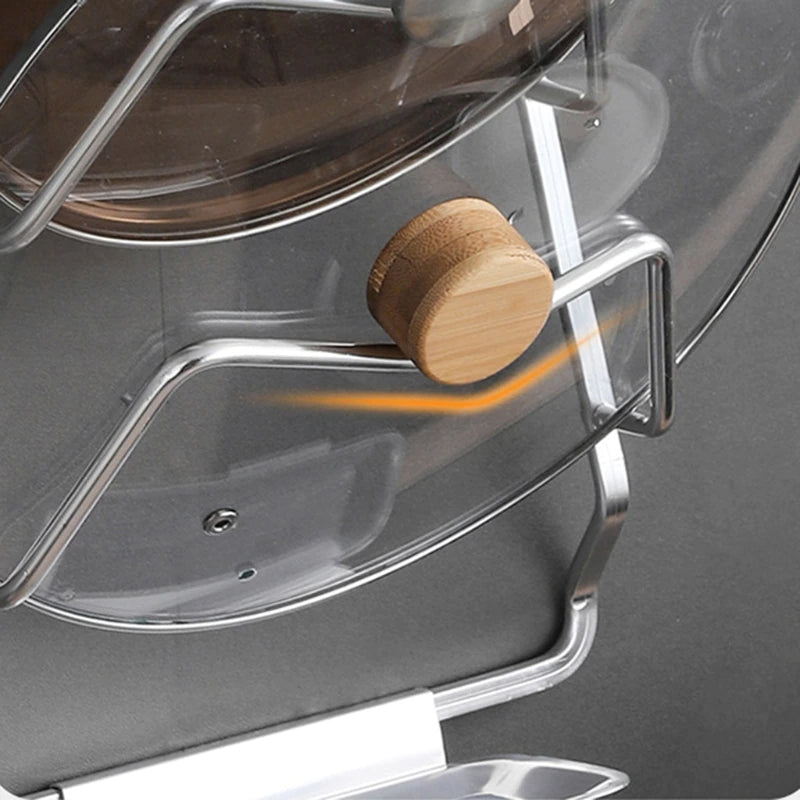Wall-Mounted Extreme Pot Lid Holder Rack - Image 3