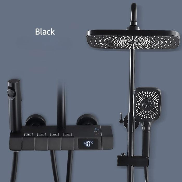 Elegant Symphony Rainfall Digital Shower Set - Image 8