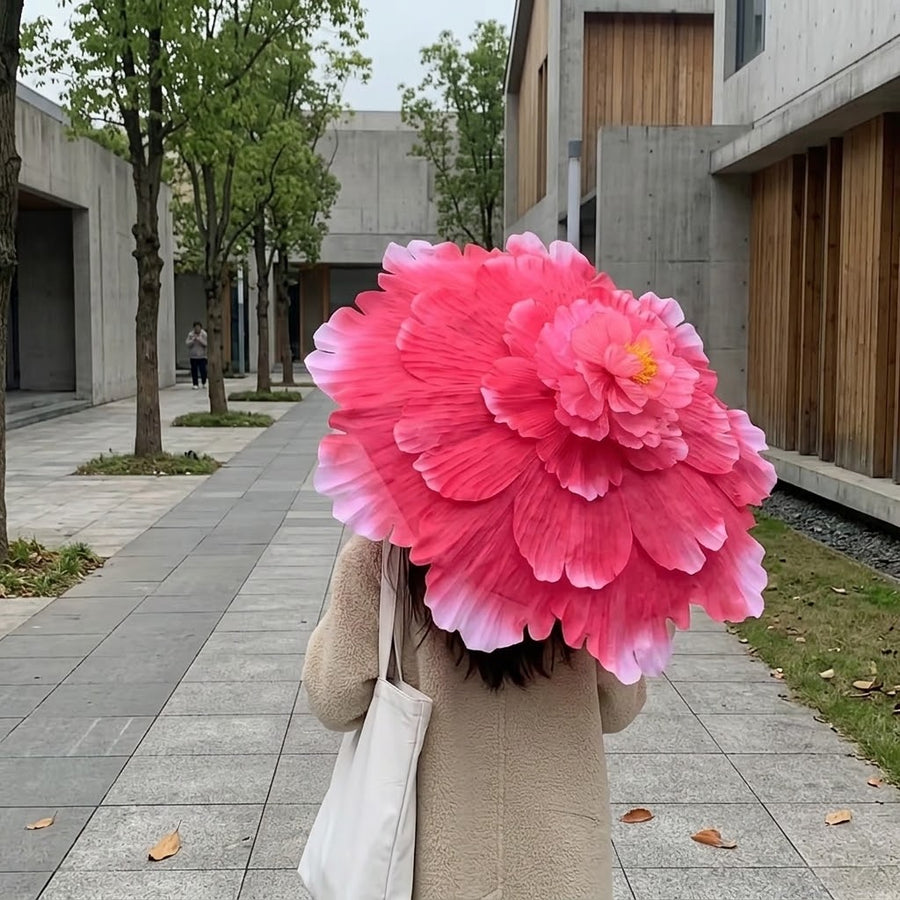 Full Bloom Peach Blossom Umbrella