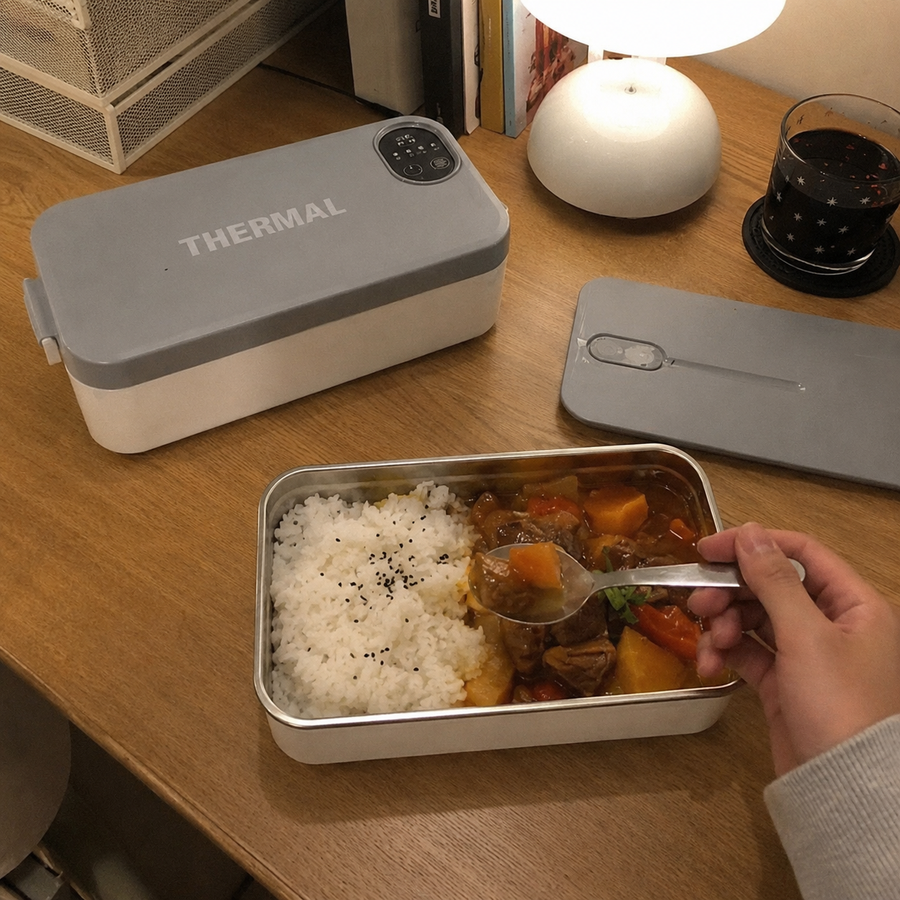 Fresh Steamy Desk Portable Lunch Box