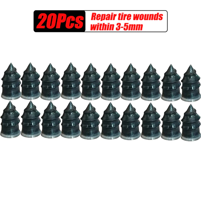Easy Fix Tubeless Vacuum Tire Repair Rubber Nail - Image 18