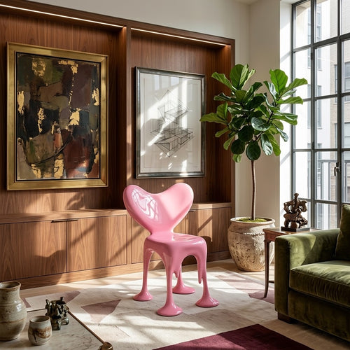 Sweet Spot Heart-Shaped Sculptural Lounge Chair