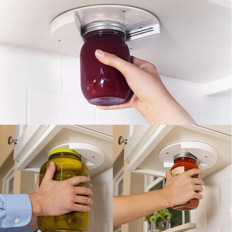 Under the Cabinet Easy Jar Opener Tool - Image 1