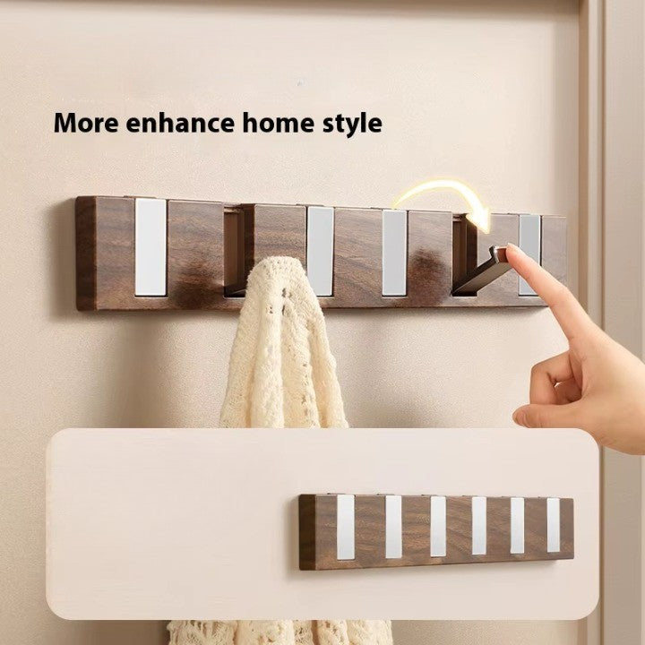 Pull & Hang Minimalist Wooden Wall Hanger - Image 5