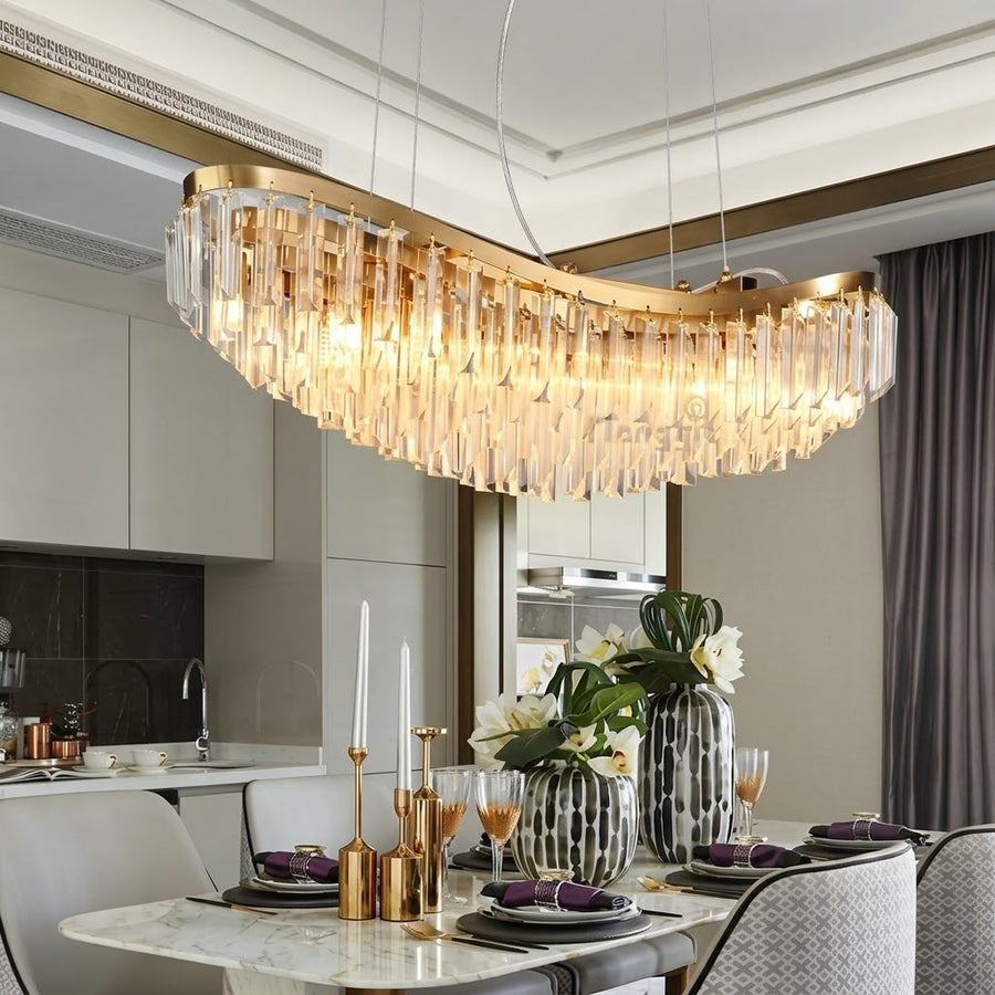 Dream Crystal Boat Modern Chandelier Lamp