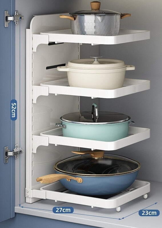 Multi-Layer Smart Sorter Kitchen Storage Rack - Image 13