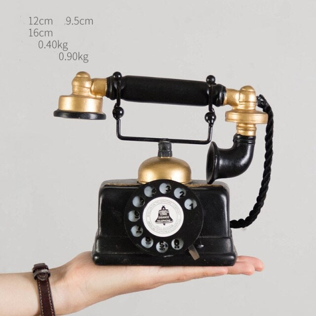 Vintage Style Old-fashioned Artificial Film Player Telephone Camera Projector - Image 14