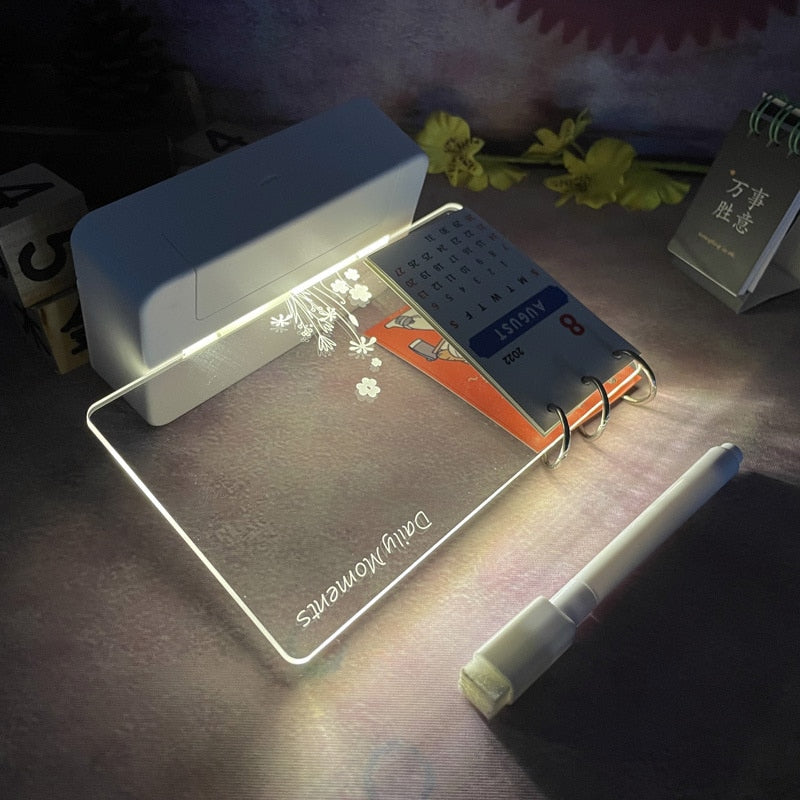 Creative Note Board Led Table Lamp - Image 5