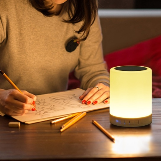 LED Bulb Portable Levitating Bluetooth Speaker - Image 2