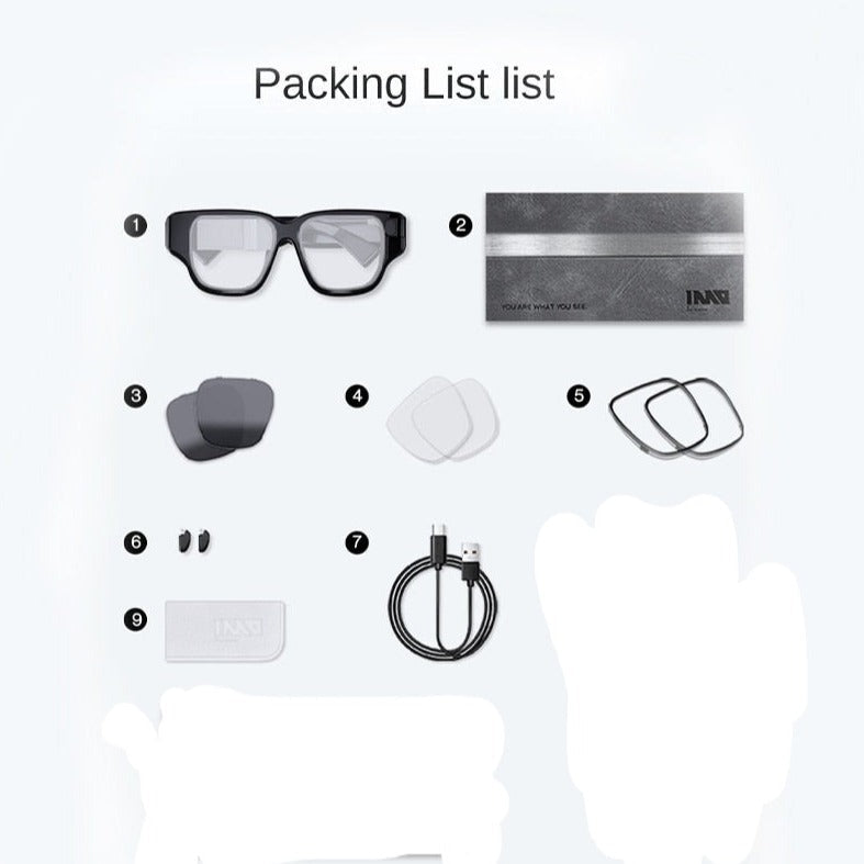 3D Reality Futuristic Smart AR Glasses - Image 8