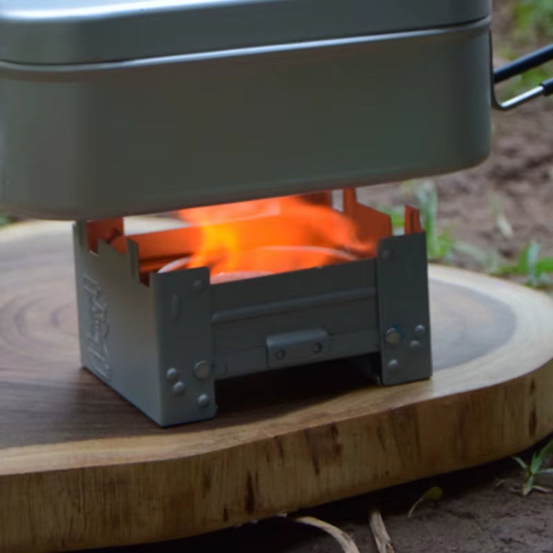 Ultra-Lightweight Folding Ironwood Pocket Size Burner - Image 5