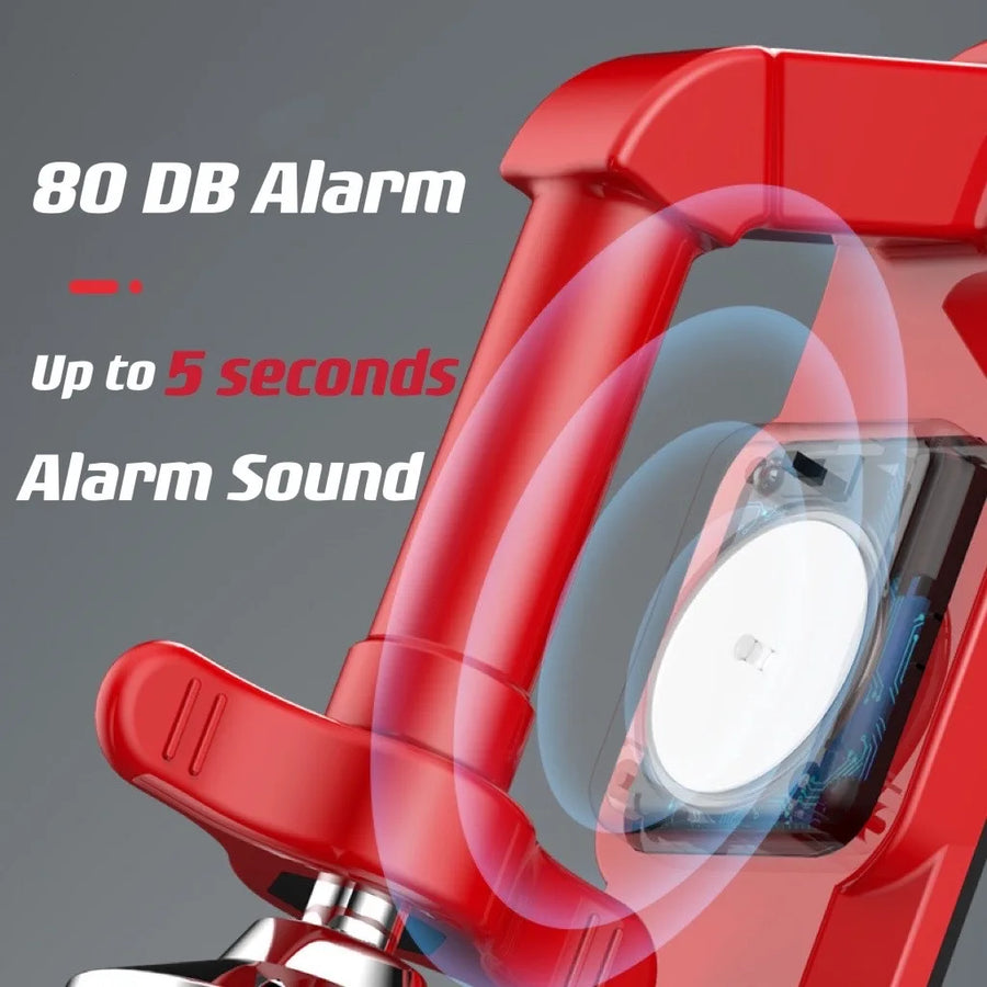 Strong Anti-Theft Travel Metal Door Stopper Alarm - Image 2