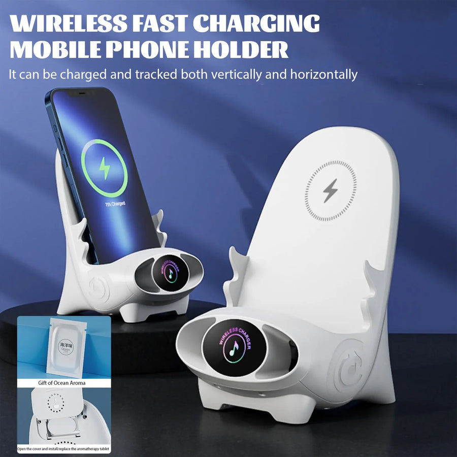 Cooling Wireless Universal Phone Fast Charger Stand - Image 1