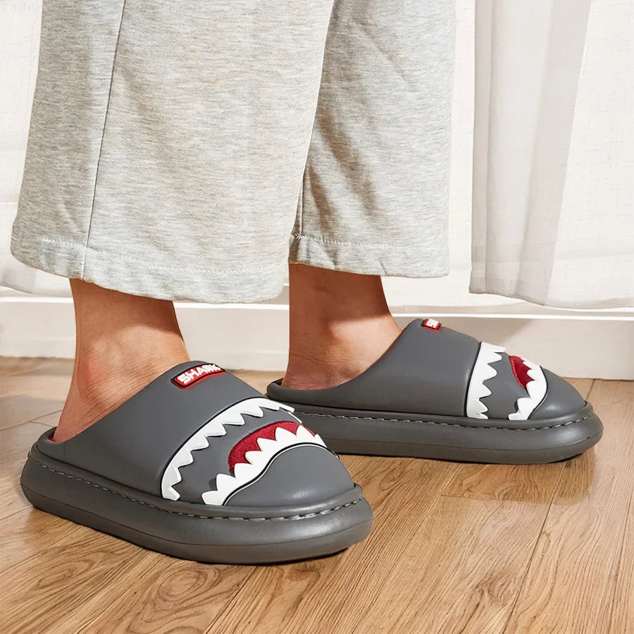 Shark Cozy Warm Soft Slippers - Image 7