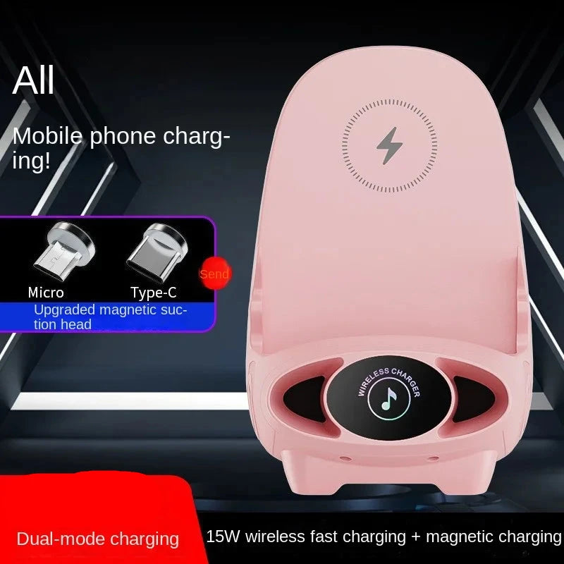 Cooling Wireless Universal Phone Fast Charger Stand - Image 7