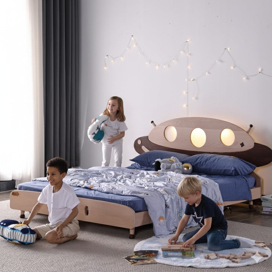 Spaceship Wooden Kids Bed - Image 1