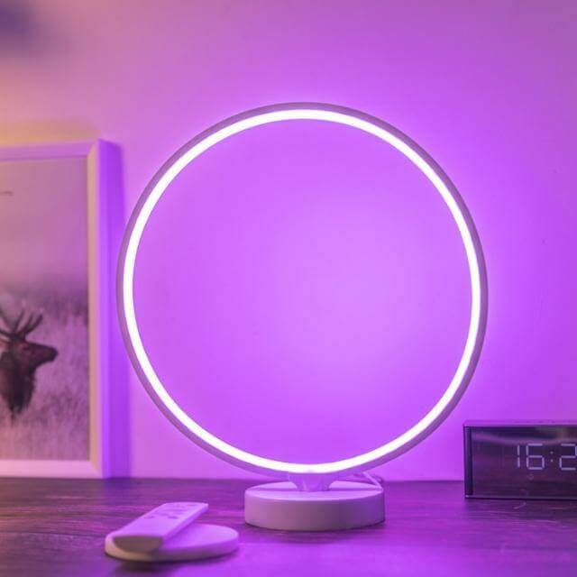 Nordic Mood Led Circle Table Lamp - Image 3