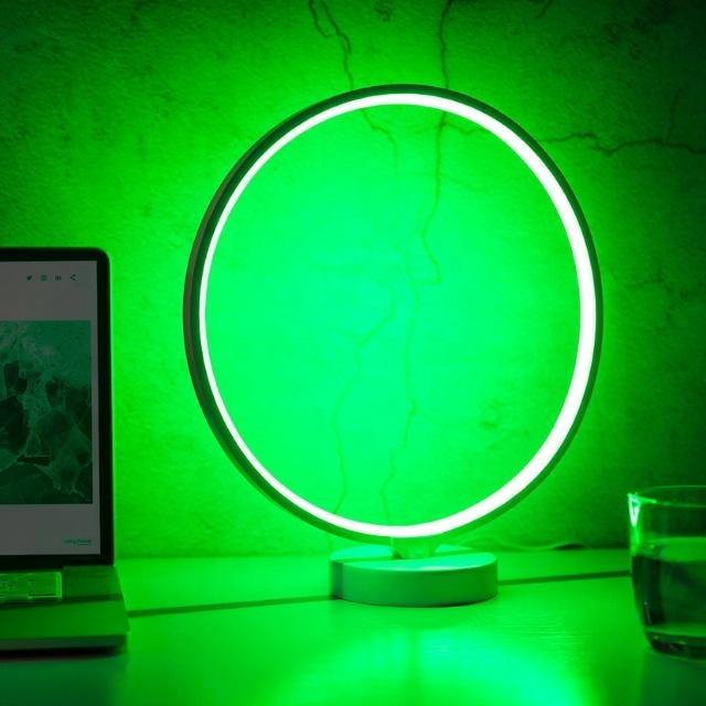 Nordic Mood Led Circle Table Lamp - Image 2