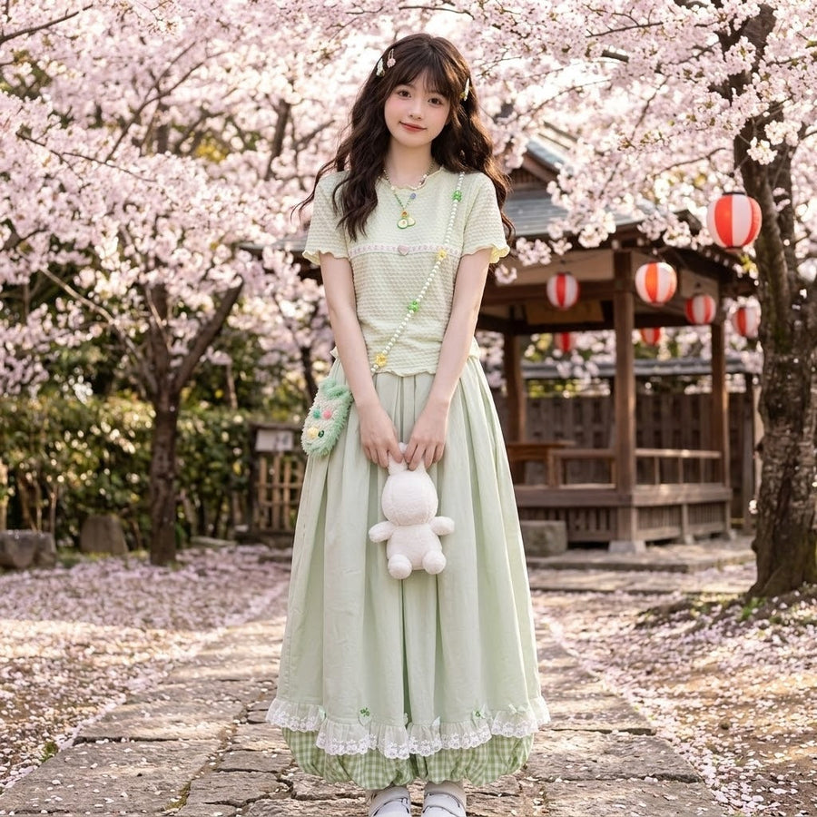 Kawaii Lolita Ruffle Bloomers Pants - Image 5