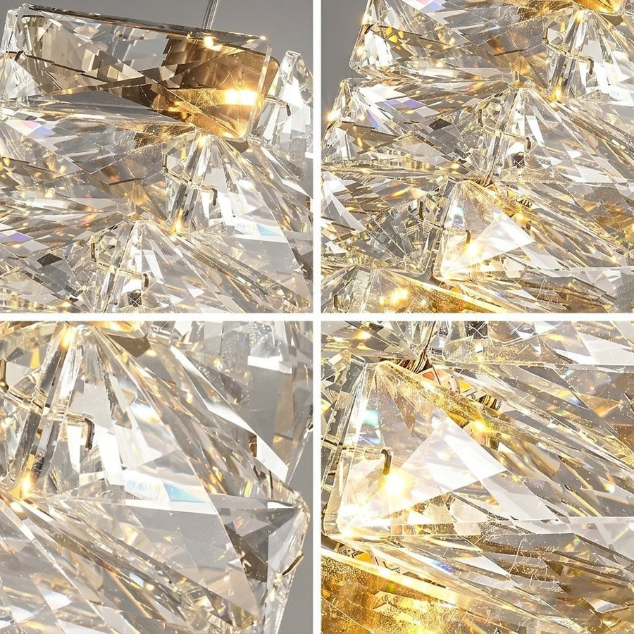 Crystal Frost Chandelier Lamp - Image 4