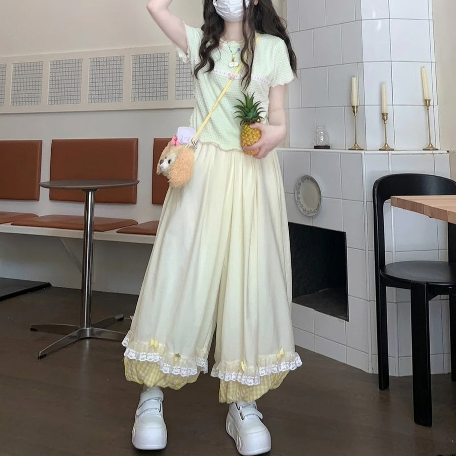 Kawaii Lolita Ruffle Bloomers Pants - Image 6