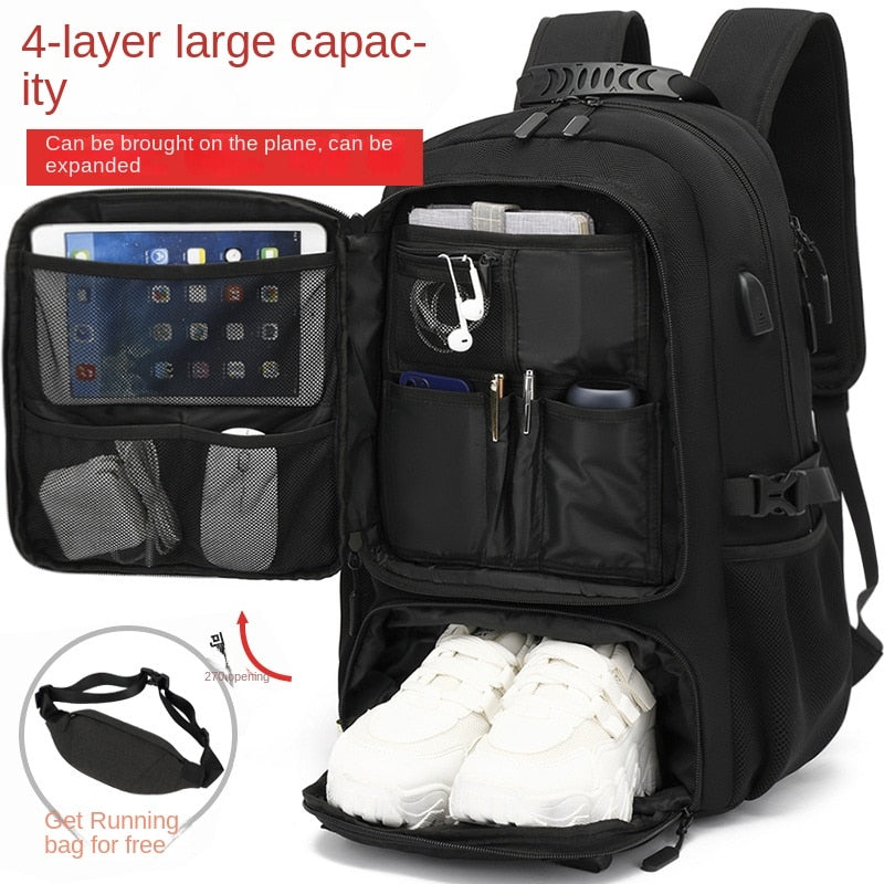 Large Capacity Breathable Ultimate Travel Nomad Backpack - Image 1